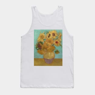 Sunflowers by Vincent van Gogh Tank Top